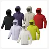 Chaqueta softshell impermeable y cortavientos para exteriores con forro de forro polar, chaqueta con capucha casual versátil de moda, abrigo de senderismo de una sola capa