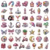 Nuevas pegatinas retro brillantes con diseño de objetos de laser de 100 piezas transfronterizas, pegatinas decorativas impermeables estilo disco flash europeo y americano