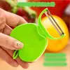 Rallador creativo de melón y fruta pelador de manzana plegable multifunción pelador de fruta de acero inoxidable venta al por mayor LOGOTIPO imprimible