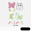 Pegatinas de Tatuaje de Mariposa de Hada Impermeables y de Larga Duración Estilo Ins Femenino Pequeñas Frescas Coloridas Brazo Clavícula Pecho Nicho Niñas