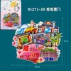 Adesivo de geladeira de Xiamen atrações turísticas característica lembrancinhas adesivo de geladeira de cola de três camadas de madeira adesivo de geladeira com fonte metálica
