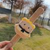 Pulsera de peluche de dibujos animados para niños, decoración creativa, accesorios para el cabello, regalos de boda