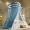 Mosquitero de Cúpula de Doble Capa para Piso Estilo Nórdico de Lujo Ligero Transfronterizo Estilo Princesa Romántico de Gama Alta Mosquitero Estilo Corte de Alta Calidad