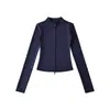 Chaqueta con Capucha Corta de Manga Larga, Cardigan, Pantalones Casuales de Micro-Campana Levanta Glúteos, Conjunto de Ropa Deportiva