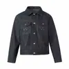 Yidao Vintage Otoño 2026 Nueva Chaqueta Vaquera Casual Retro con Costuras de Contraste Turquesa Prendas de Abrigo Hombres