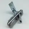 AP303-2F cuadrado Mate cierre plano sin cilindro de cerradura, Cerradura de rebote tipo botón, Cerradura para puerta de caja de distribución de armario de interruptores