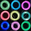 Fita de Fibra Óptica Emissora Lateral Super Brilhante Guia de Luz Suave Linha Luminosa Branca Fosca para Artesanato e Decoração de Atmosfera de Carro