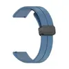20mm12mm Fivela Magnética Dobrável Universal Pulseira de Silicone Simples Pulseira de Relógio de Silicone de Reposição Universal Atacado