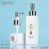 Botella Cuadrada Personalizada de 200ml para Loción, Botella Vacía Cuadrada Larga de Plástico PET, Botella para Producto de Cuidado de la Piel, Esencia, Loción Corporal Hidratante