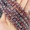 Fabricante Xizang Ágata Vermelha Natural Contas Dzi Pulseira de Contas Redondas Colar Contas de Buda Joias com Contas Contas Soltas Acessórios DIY