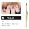 Set de Brochas para Manicura, Set Completo de Bolígrafos de Fototerapia, Bolígrafos de Línea Fina, Joyería Pintada, Herramientas Profesionales para Uñas Especiales para Manicura