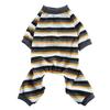 Ropa Cuatro Esquinas Especial para Mascotas Transfronteriza con Rayas de Colores, Ropa Delgada para Perros de Primavera y Verano, Casual, Transpirable y Fácil de Poner Ropa para Perros Mascota