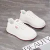 Tenis Blancos de Piel para Mujer con Sensación de Caminar sobre las Nubes, Novedad Primavera 2026 Versátiles de Suela Gruesa Casuales Deportivos para Estudiantes H789