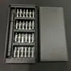 Chave de Fenda Magnética de Precisão 24 em 1 Reparo Conjunto Multiuso Ferramenta Conjunto de Chaves de Fenda para Reparo e Desmontagem de Celular