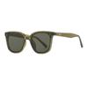 Gafas de Sol Marrones Estilo Xiaohongshu Nuevas Gm para Mujer, Gafas Anti-UV, Lentes Polarizadas de Moda, de Alta Gama para Hombre