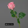 Flor de Rosa de Lujo Ligero con Aspecto Húmedo para Decoración Retro del Hogar, Accesorio de Fotografía de Flores de Escritorio, Flor de Rosa de Tacto Humectante de Alta Calidad