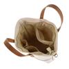 Bolsa de Lona Transfronteriza con Logo Personalizado, Bolso de Mano Tipo Tote para Hombre de Cuero PU Curtido Vegetal, Bolso Cruzado de Mensajero de Alto Grado para Comercio Exterior