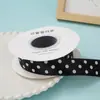 Día del Niño Cinta de Lunares Coloridos Lunares Grandes de 2.5 cm Cinta de Poliéster Hecha a Mano DIY Lazo para el Cabello Cinta Decorativa