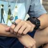 Anillo de plata tailandesa hipster hip-hop europeo y americano Chiba puño cerrado para defender el amor anillo abierto de personalidad para hombres