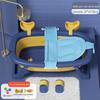 Banheira infantil Banheira dobrável para bebês domésticos Desenho animado engrossado sentado Pequeno caranguejo Banheira Banheira