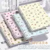 Cuaderno de Mano DIY de Aspecto Elegante con Elementos Lindos, Cuaderno B5 de 5 Agujeros Que No Irrita la Mano y Es Extraíble para Estudiantes