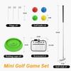 Disco de Putt de Golfe Personalizado para Uso Interno Disco de Prática Conjunto de Copos de Buraco de Silicone para Interior Disco de Putt