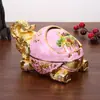 Cenicero de Elefante Estilo Europeo con Tapa, Creativo Cenicero Retro para Sala de Estar y Hogar de Lujo Ligero, Cenicero de Alta Gama de Moda