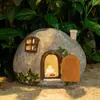 Resina Criativa Casa de Pedra Enfeites de Anão Decoração de Layout de Local de Festival Artesanato Fabricantes Venham Personalizar e Desenvolver de Acordo com os Desenhos