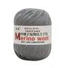 Ovillo de Hilo de Lana Hilo de Lana de Alpaca Grosor Medio Hilo para DIY Tejido a Mano Hilo de Cachemir Ganchillo Calcetines Bufanda Hilo Lote