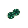 Pendientes de botón Aurora Dawn para mujer, pendientes de plata de ley 925 para mujer, elegantes, de moda, sencillos, combinan con todo, nicho, diseño de celebridad de internet, ins