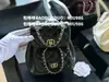 24k Nuevo Estilo Estilo Chanel duma Moda Todo Combinable Piel Genuina Cadena Rombo Hombro Bolso Pequeño Tipo Mochila No de Mercado Barato
