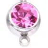 Accesorios para piercing aro para ombligo cabeza de repuesto strass acero inoxidable accesorios para piercing corporal
