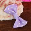 En stock, bolso de lunares de 2,5 cm, lazo para la cintura, horquilla para el pelo, accesorios de juguete para bricolaje, lazo de hilo para la cintura, embalaje al por mayor