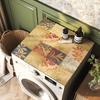 Tapete Atacado Transfronteiriço para Máquina de Lavar Roupa de Tambor, Tapete de Lama Diatomácea Absorvente de Água e à Prova de Pó, Tapete de Drenagem para Cozinha, Tapete para Geladeira Forno Micro-ondas