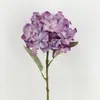 Flores de Hortensia Artificiales de Colores Otoñales para Decorar Mesas de Comedor, Flores Falsas, Arreglos Florales de Alta Gama, Decoraciones de Boda, Arreglos Florales