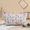 Bolsa de Cosméticos Creativa de Gama Alta Moda Portátil Impermeable Bolsa de Lavado Gran Capacidad Bolsa de Almacenamiento de Cosméticos Bolso de Mano de PU