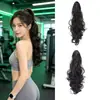 Coleta Postiza para Mujer, Cabello Largo Rizado con Pinza de Garra, Coleta Falsa, Pinza de Garra Vintage, Coleta Grande de Cabello Rizado Ondulado, Pelucas al por Mayor