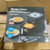 8L Airfryer de Grande Capacidade Inteligente Visual Multi-Função Forno com Tela de Toque Air Fryer Fritadeira Elétrica Máquina de Batata Frita