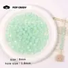 Gradiente de Nuvem Colorida Borrada 10g Nuvem Duas Cores Contas DIY Corrente para Celular Bolsa Pendente Pulseira Acessórios de Joia