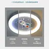Luz para Quarto Infantil Meninos Astronauta Teto Quarto Proteção Olhos Foguete Desenho Animado Espectro Completo Inteligente Menina Lâmpadas