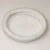 2026 Novo Elástico de Borracha Espesso e de Alta Elasticidade para Prender Cabelo de Mulheres, Corda de Cabelo com Argola de Toalha de Nylon para Rabos de Cavalo Altos, Acessório de Cabelo