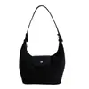 Bolso de Gamuza de Lujo tipo Dumpling para Mujer 2026 Nueva Moda para el Trabajo y el Viaje Diario Gran Capacidad Bolso de Hombro Único Cruzado