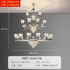 Lustre de cristal de lux leve lâmpada de sala de estar 2022 Novo moderno minimalista nórdico lâmpada de restaurante braço conjunto luminoso lâmpada
