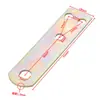 Fechadura de Gaveta para Armário de Academia Fechadura em Z para Guarda-Roupa Fechadura de Porta de Vestiário Nariz Espessado Código de Canto em Z Peça Reta