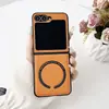 Estilo Harajuku Adecuado para Funda de Teléfono Samsung Z Flip 6, Versión Magnética Plegable, Modelo Popular de Moda Z Flip 7