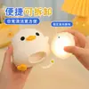 Luz de detección recargable luz cálida luz de toque silicona luz nocturna lámpara de mesita de noche dormitorio luz nocturna LED regalo del Festival Qixi