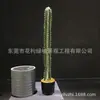 Planta suculenta de cactus PU de simulación ins cactus con flor cactus falso palo de cactus estilo nórdico palo de cactus perezoso