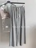 Novedad de principios de otoño 2026, pantalones deportivos cómodos con rotos para mujer, pantalones deportivos casuales holgados que estilizan, pantalones largos para mujer
