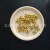 Agujero de 13 mm 2.3 cuentas redondas de pétalo de trébol de cuatro hojas perforadas de colores cadena para teléfono móvil pulsera accesorios de joyería DIY