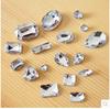 Accesorios de joyería para bricolaje, material hecho a mano, forma especial, diamante, corazón de melocotón, acrílico, diamante ovalado, carcasa de teléfono móvil, belleza, diamante adhesivo